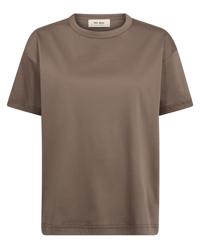 Mos Mosh - MMAina T-shirt - Coffee Quartz